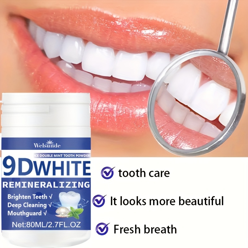 Teeth Whitening Near Me - Polvo dental de hidroxapatita remineralizante blanco