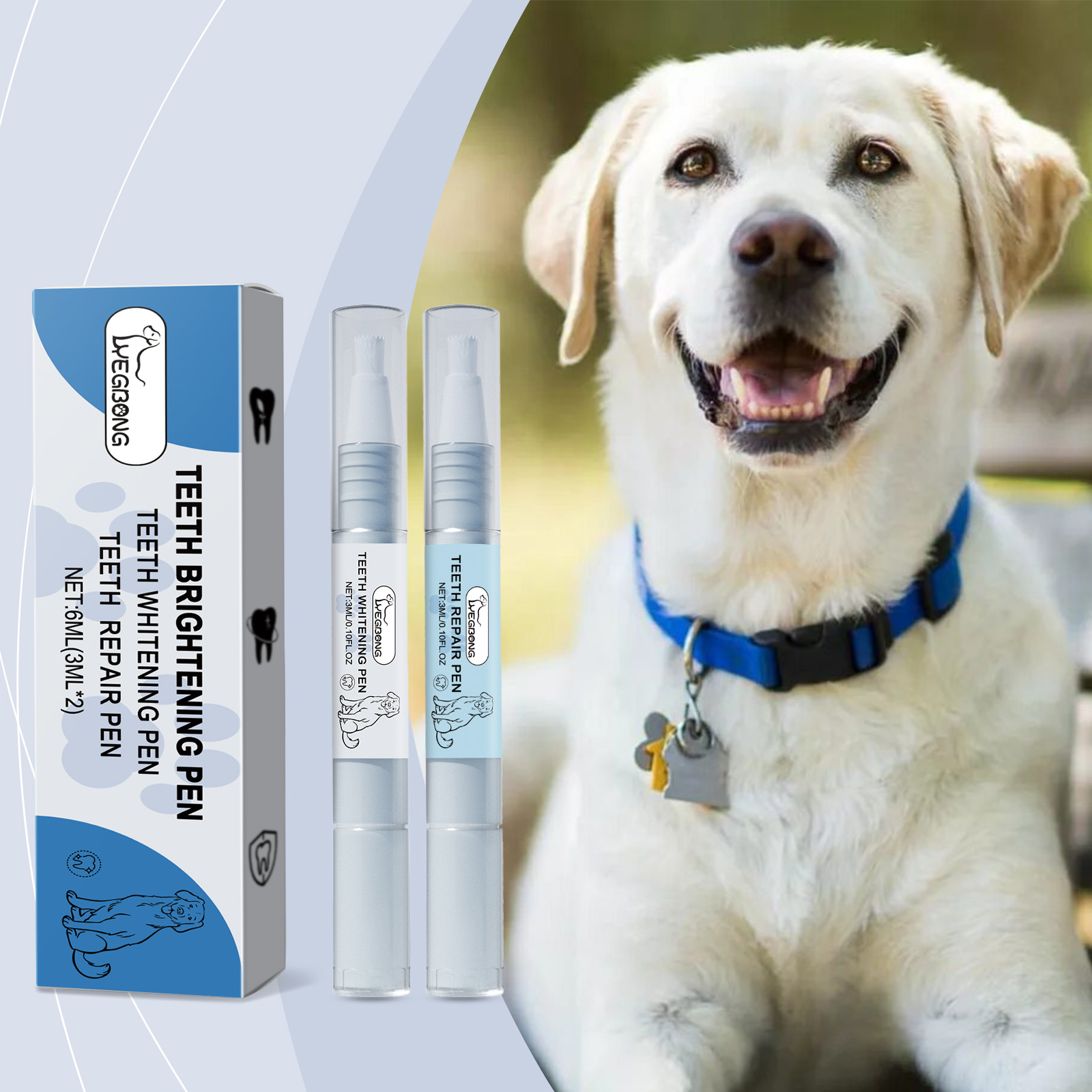 Teeth Whitening Pens - Set de bolígrafos para blanquear los