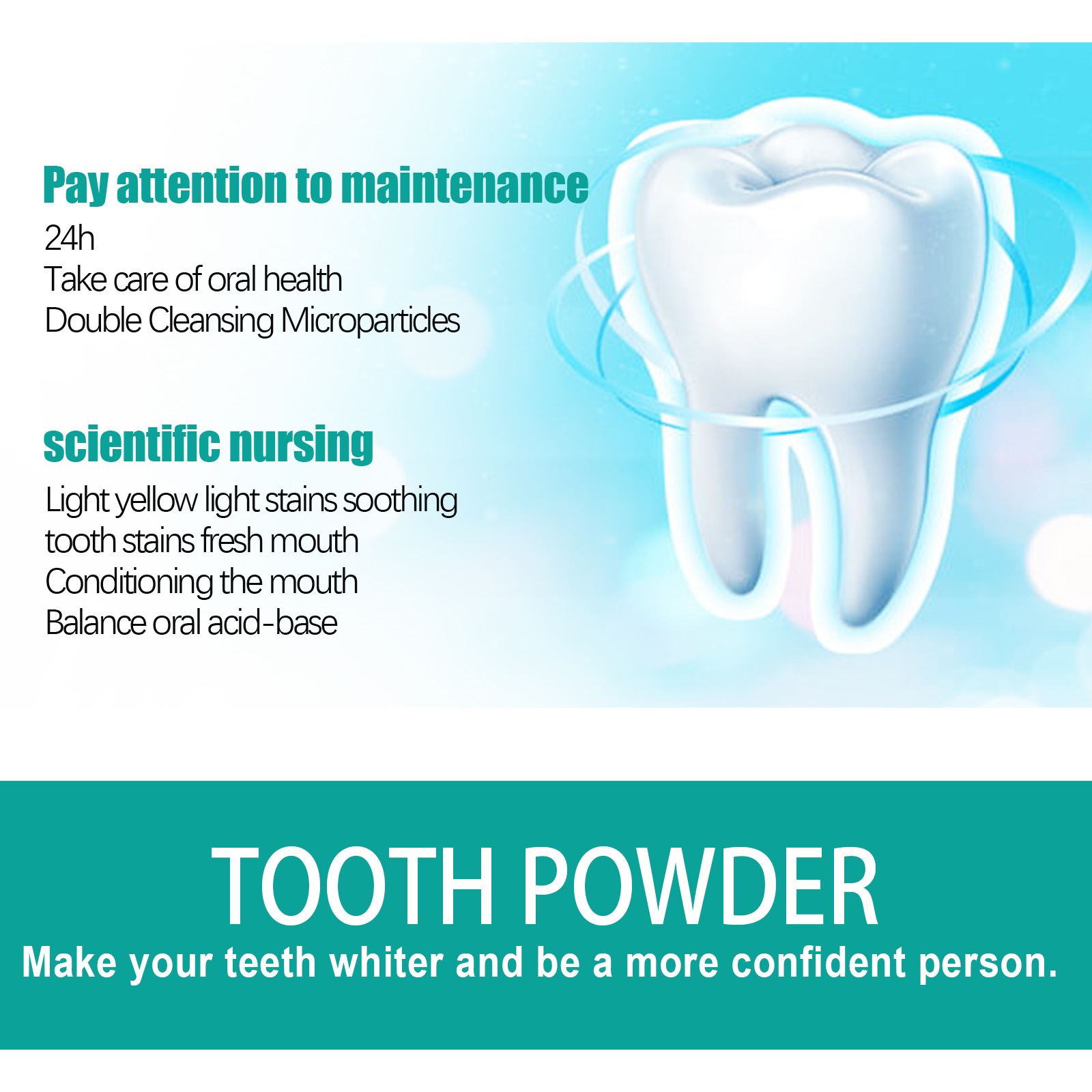 Polvo de menta para dientes, a - Teeth Whitening Near Me reseña y precio